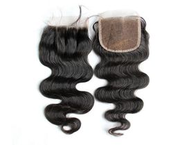 7A Cheap Lace Closure 4x4 Peruvian Virgin Body Wave Human Hair Top Lace Closures Pieces MiddleThree Way Part Closure 3557186