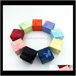 Whole 50 Pcs Lot Square Ring Earring Necklace Jewelry Box Gift Present Case Holder Set W334 Ayepd Pvvxd196u