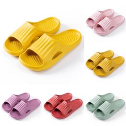 style4 Slippers leather British black white brown green yellow red Slides fashion outdoor comfortable breathable sports shoes Sandals