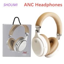 Headphones ANC Wireless Earphones Bluetooth Active Noise Cancelling Headphone OverEar Stereo Bass Headset with Microphone for Music Lover