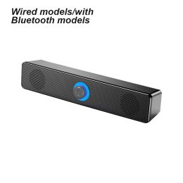 Speakers Wireless Speaker Bluetoothcompatible Dual Horn Bar Sound Subwoofer Loudspeaker Soundbar Theatre TV High Volume PC Music Player