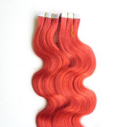 RED Tape Hair Extensions 12quot 14quot 16quot 18quot 20quot 22quot 24quot 26quot PU Skin Weft 100g 40pcsSet Body 4716938