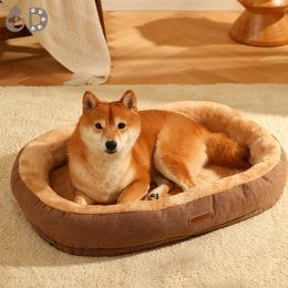 Mats Pet Dog Bed Comfortable Soft Pet Sofa Mat Bed For Dogs Cats Washable Winter Warm Pet Calming Dog Bed House Dog Accessories