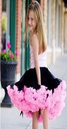 christmas skirt dance tutubaby pettiskirt colorful tutus for girl sation skirt 5pcslot4923436