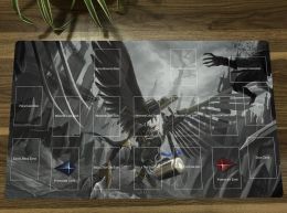 Pads YuGiOh TriBrigade Shuraig the Ominous Omen TCG CCG Mat Trading Card Game Mat Playmat Table Desk Playing Mat Rubber Mouse Pad