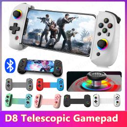 Gamepads Telescopic Game Controller with Turbo/6axis Gyro/Vibration Gamepad Bluetooth for Android iOS PS3 PS4 Switch PC D8/D3/D5/D6/D7