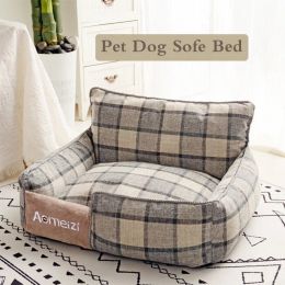 Mats Pet Dog Bed Warm Pet Bed Removable Soft Pet Bed for Dogs Washable House Sofa Mats Sleeping Beds Cat Puppy Cotton Kennel Mat
