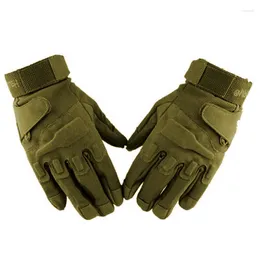 Cycling Gloves Military Full Finger Glove Tactical Hunting Riding Outdoor Black ASD88