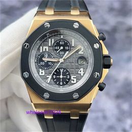 Swiss Mechanical Watches Audemar Pigue Airbnb Royal Oak Offshore Series 25940ok Rose Gold Automatic Mechanical Watch Male 42mm HB 4YQX