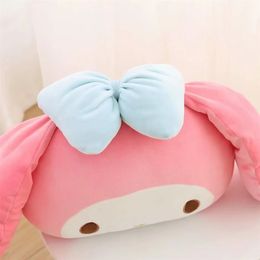 2024 New Kuromi Melody Kawaii plushie Decorative Pillow hugs Anime stuffed Toys Exquisite Gifts for