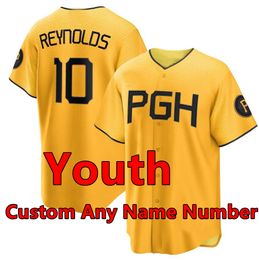 Custom Oneil Cruz Andrew 22 Mccutchen Jersey Aroldis Chapman Paul Skenes Roberto Clemente Barry Bonds Bae Hayes Rowdy Pirates Tellez Davis Joe Reynolds Base 816