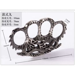 Power Paperweight Sports Equipment Fast Shipping Limited Editon Wholesale 5Pcs Boxer Four Finger Rings Punching Perfect Self Defense Knuckleduster 478474