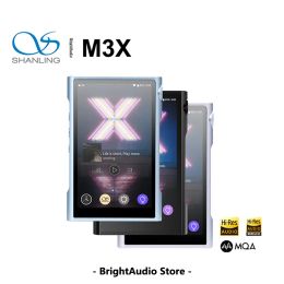 Player SHANLING M3X Hires Audio HIFI Bluetooth Music MP3 Player DAP Android Dual ES9219C USB DAC DSD MOA 3.5MM 4.4MM Balanced Output