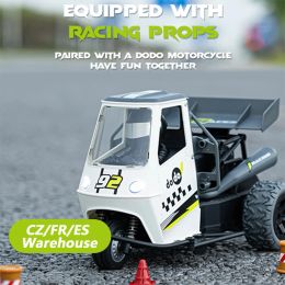 Cars S810 Three Wheels RC Motorcycle With Light Spray 2.4G Remote Control Electric High Speed Emulation Motorcycles Toys For Kids