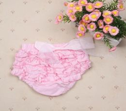 WholePrincess Baby Girls Cute Bloomers Ruffle PP Pants Shorts Bow Diaper Nappy Cover Quality1512756