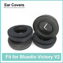 Accessories Earpads For Bluedio Victory V2 Headphone Earcushions Protein Velour Pads Memory Foam Ear Pads
