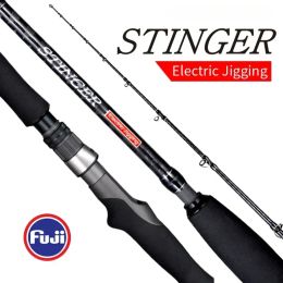 Rods Electric Jigging Fishing Rod 1.9m 2630kg Power Lure Max400 PE38 Japan Quality Saltwater Rod Boat Casting Rods