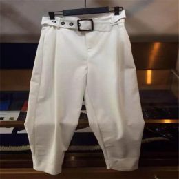 Pants 2744!!! Big yards men's Spring and summer male casual pants harem loose fashion ankle length trousers skinnyMen's wear