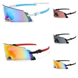 Polarising cycling sunglasses Windproof UV400 Sports Oak glasses MTB Mens and womens Outdoor electric bike riding eye protection with box 1C52 64NV