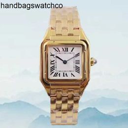 Top Carters Watch Tank Swiss Watches Lady Aaa Rectangular Quartz Watch Stainless Steel Sliding Buckle Womens Gold Watches Sapphire Luminous Diving Montre De Luxe De