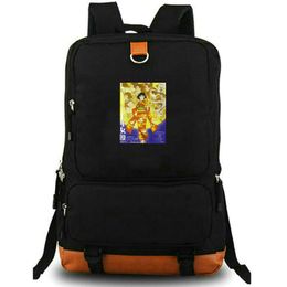 Millennium Actress backpack Lotus Gate daypack Anime school bag Cartoon Print rucksack Leisure schoolbag Laptop day pack