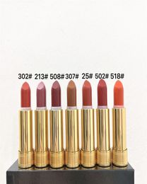 High Quality New Makeup Rouge Matte Lipstick 3 5g Mona Leslie Cameo Lip Gloss Cosmetics Waterproof GIF309H5885786