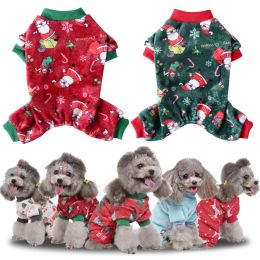 Rompers Dog Clothes Jumpsuit Pyjama Shih York shire Terrier Pyjamas Overalls Puppy Cat Clothes Clothing pyjama for Small Dogs