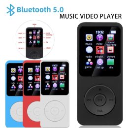 Player 1.8 inch Mini MP3 MP4 Player Colour Screen BluetoothCompatible 5.0 Portable Walkman with EBook/Reading/FM Radio