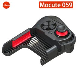Gamepads Mocute 059 Gamepad Wireless Bluetooth One Handed Game Controller For Android iOS Joystick