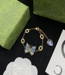 Designers Womens Pendant Necklaces G Letter Luxury Jewellery Mens Fashion Butterflys Bracelet Chain Wedding Formal Party Hoop Premiu5564178