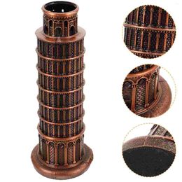 Garden Decorations Architecture Leaning Tower Of Model Models Zinc Alloy Architectural Figurine