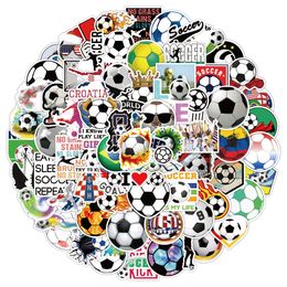 100 PCS Football Match DIY Cute Graffiti Waterproof PVC Sticker Pack for Refrigerator Car Trunk Laptop Notebook Cup Mobile Phone Desk Bicycle Skateboard Case.