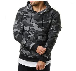 Men039s Hoodies Sweatshirts Camouflage Jackets Jacket Men Hoodie Sweatshirt Army Green Outerwear Workout Tracksuits Long Slee6708178