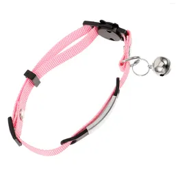 Dog Collars Pet Collar Items Cat Jingle All The For Girl Cats Adjustable Polyester Decorative