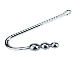 Dia 2035mm large stainless steel anal hook with 3 ball metal anal plug butt plug anal sex toys for couples adult games8896766