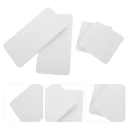 Table Mats 4 Pcs Water Absorbent Mat Counter Tray Soap Holder For Cup Bathroom Wash Kitchen Sink Countertop