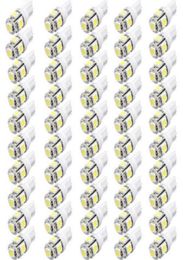 1000PCSLOT 12 Volt LED Lights T10 5050 W5W 5SMD 194 168 2825 158 White LED Bulb 4444460