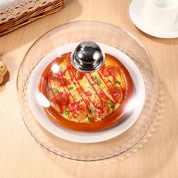 Dinnerware Sets Plastic Transparent Cover Covers For Plates Cake Dome Party Stainless Steel