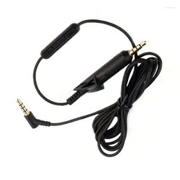 Computer Cables Replacement Audio Cable Extension Cord For Bose QC15 QC2 Noise Cancelling Headphones In Line Remote And Microphone