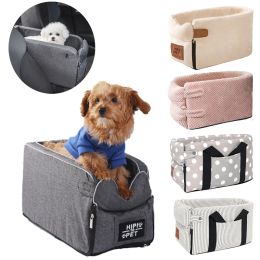 Mats Dog Car Seat Portable Folding Pet Car Seat Safety Chair Basket for Small Medium Puppy Carrier Protector Travel Beds Pet Supplies