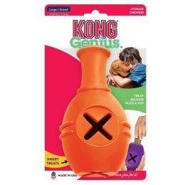 Toys LSize KONG Genius Leo Dog Toy, Colour Varies