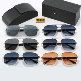 mens sunglasses PRAD Sunglass Ladies Designer Men Sunglasses for Women Desinger Glasses Triomphe Quay Polarised Lunette De Soleil Hommes Triangular signature