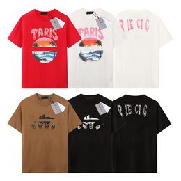 Mens T-Shirt Designer Tees Luxury Brand BA T Shirts Mens Womens Short Sleeve Hip Hop Streetwear Tops Shorts Casual Clothing Clothes B-49 Size XS-XL