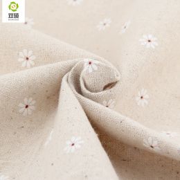 Fabric width 155cm Free shipping Printed cotton fabrics zakka small white daisy flowers for bedding, curtains, 155*50CM M46