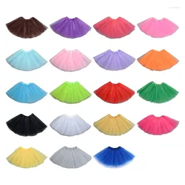 Skirts Women Adult 80s Vintage Tulle Skirt Layered Short Tutu Ballet Mesh Petticoat