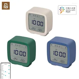 Smart Home Control Cleargrass Qingping Bluetooth Alarm Clock Temperature Humidity Display LCD Screen Adjust Night Light For Xiaomi Mihome