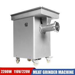Electric Meat Grinder Stainless Steel High-Power Minced Meat Sausage Machine For Minced Meat Canteen Restaurant Butcher Shop