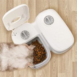 Feeding Automatic Cat Feeder Smart Cat Food Treat Dispenser For Wet & Dry Food Dispenser Accessories Auto Feeder For Cats Puppies