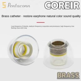 Accessories Eartips Tips Pentaconn Builtin Brass Conduit in Ear Earplug Coreir Sleeve ie900 HS2000 Earplug Silicone Earphone Sleeve