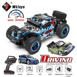 Cars WLtoys 284161 284010 1:28 4WD RC Car With LED Lights 30KM/H 2.4G Radio Remote Control Car OffRoad Drift Vehicle Toys